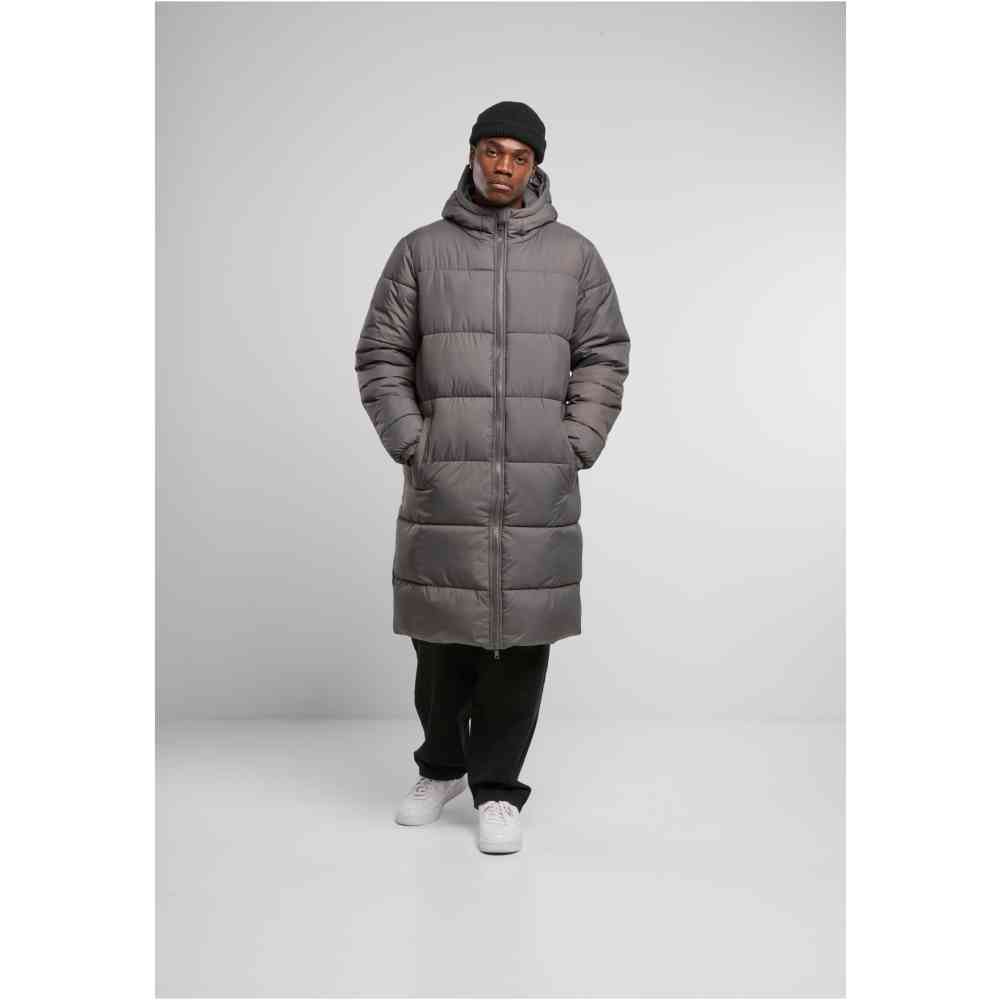 Urban Classics - Long Puffer coat - Grey